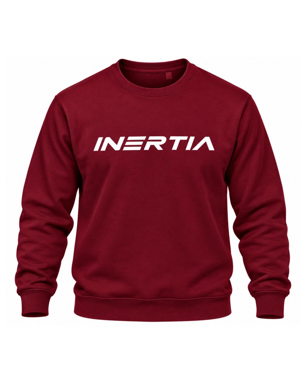 Inertia sweatshirt in burgundy