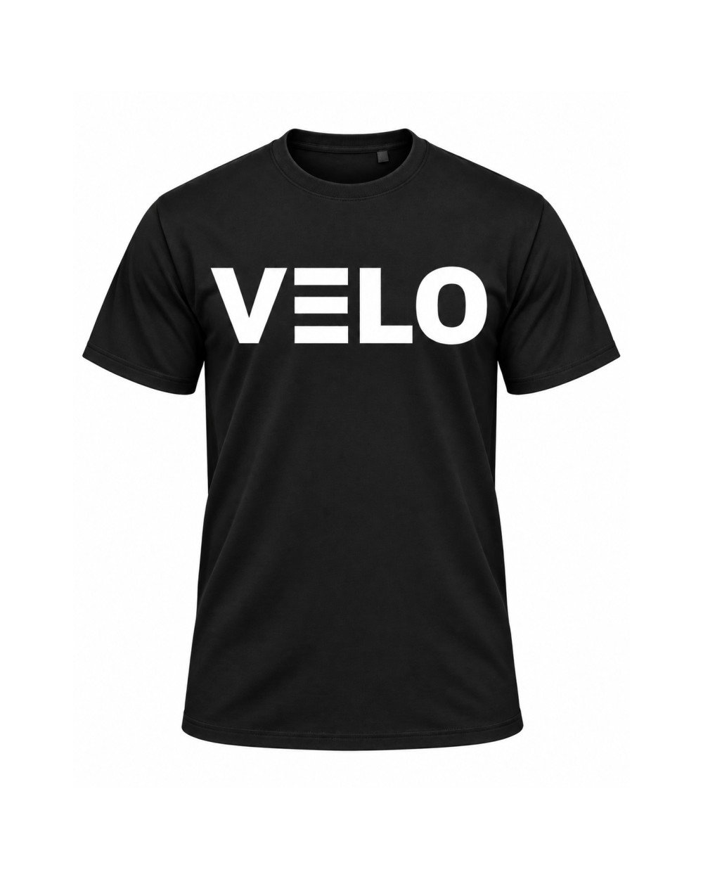 YAKUDO VELO black t-shirt with VELO logo